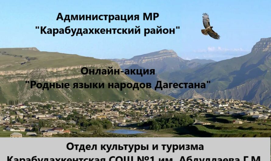 Онлайн акция «Родные языки народов Дагестана» (видео)